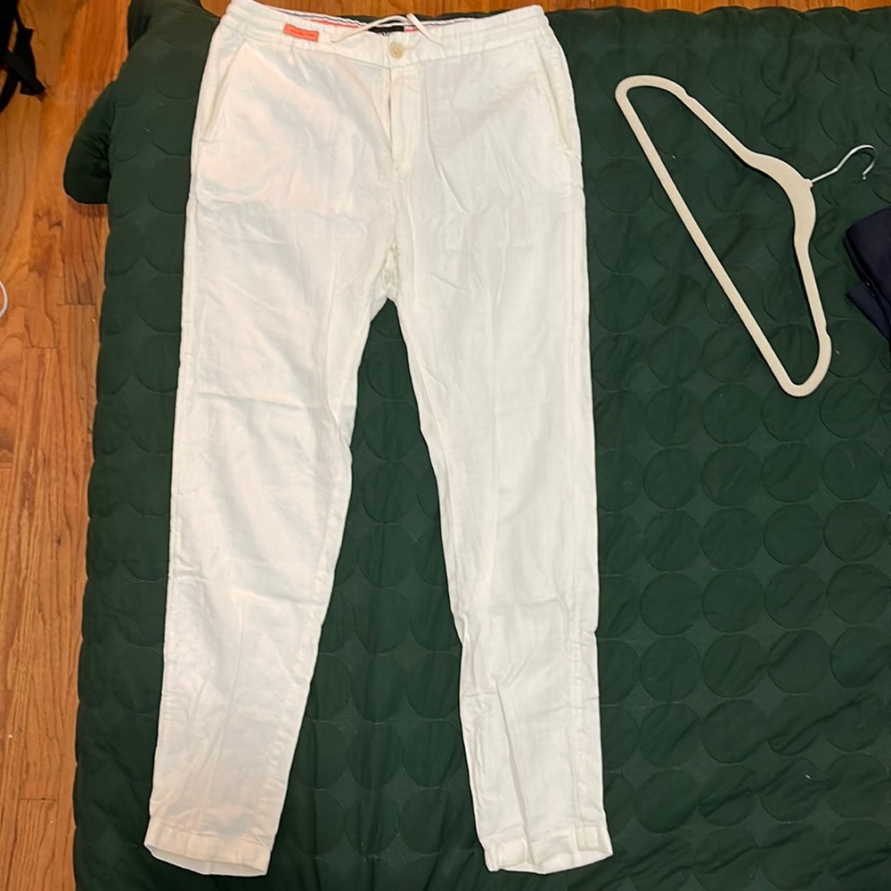 Scotch and soda linen pants